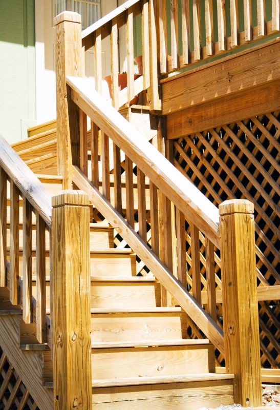 Wood Railing Repair in Olathe, KS