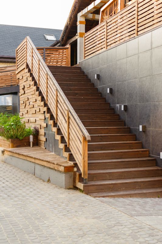 Deck Stairs Installation in Conroe, TX