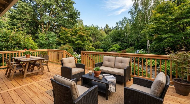 Floating Deck Installation in Worcester, MA
