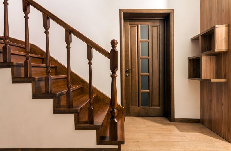 Wood Stair Railing Repair in Conroe, TX