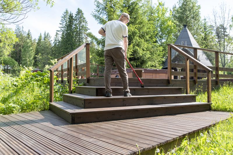Wood Steps Repair in Conroe, TX