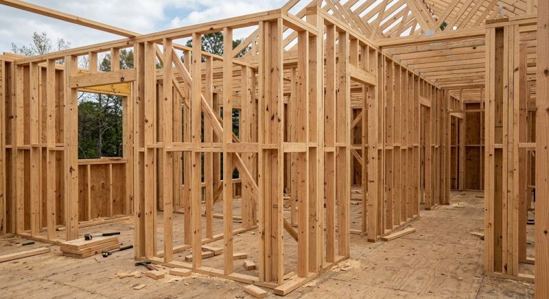 Wood Structural Framing in Wilmington, NC