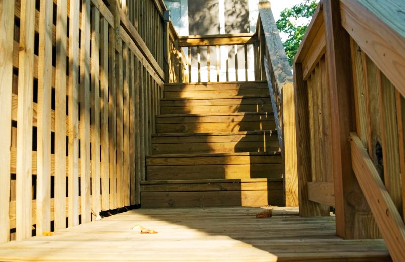 Wooden Steps Installation in Conroe, TX